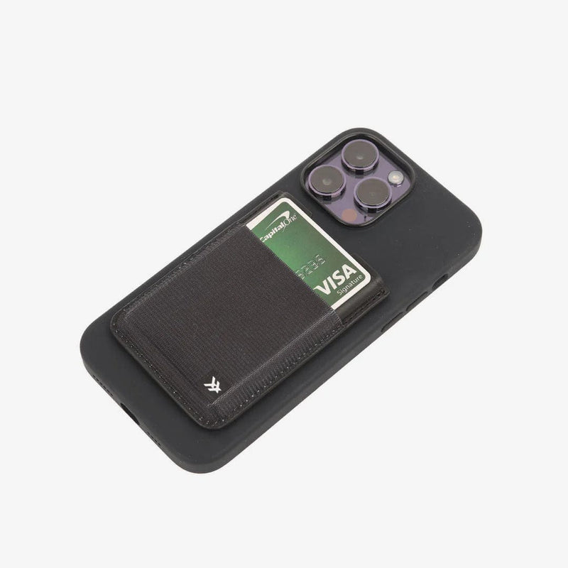 Load image into Gallery viewer, Thread Wallets Black Magnetic Wallet Thread Wallets