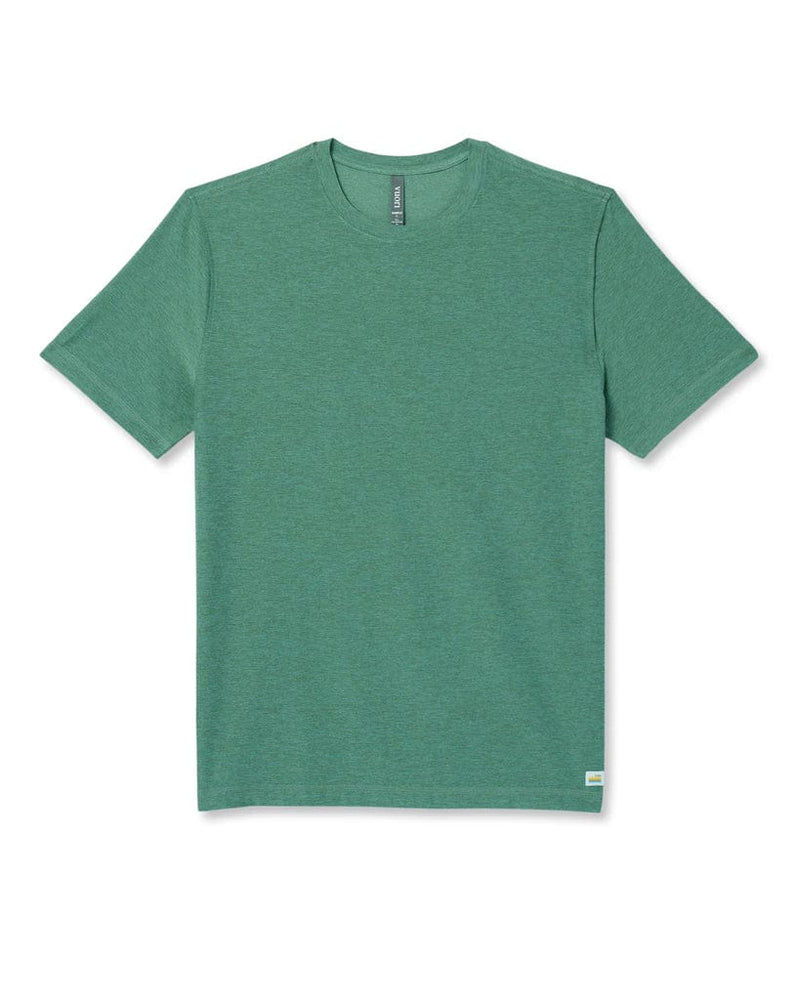 Load image into Gallery viewer, Hedge Green Heather / SM Vuori Strato Tech Tee - Men's Vuori Strato Tech Tee - Men's Vuori