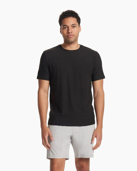 Black / SM Vuori Strato Tech Tee - Men's Vuori