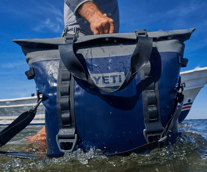 Load image into Gallery viewer, Navy Yeti Coolers Hopper M30 Tote Soft Cooler 2.0 Yeti Coolers
