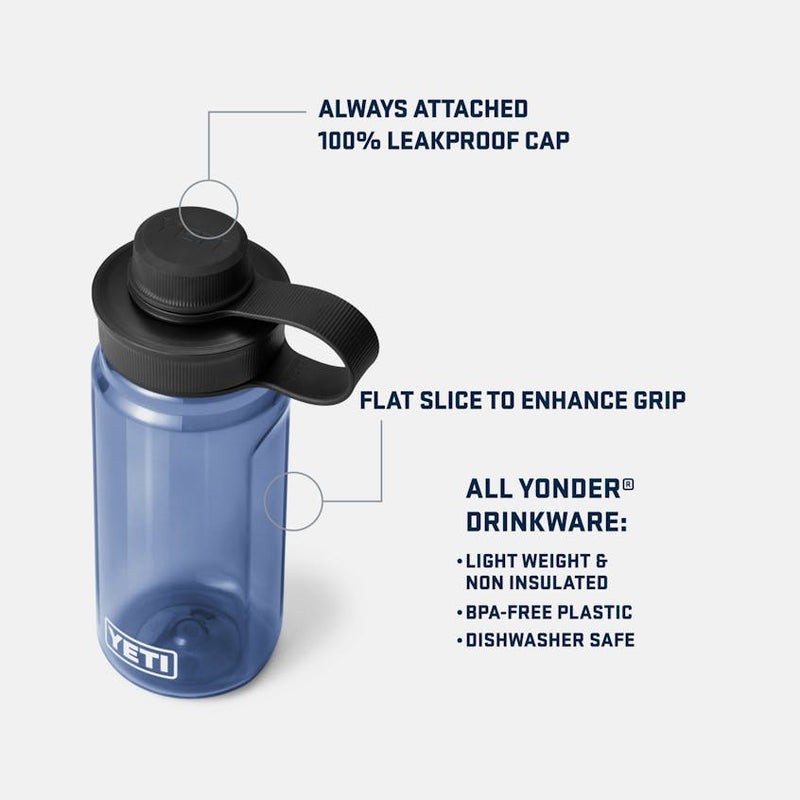 Load image into Gallery viewer, 600 ML / 20 OZ Yeti Yonder 600ML / 20 OZ Tether Bottle in Navy YETI Yonder .6L Tether Bottle - Navy Yeti Coolers