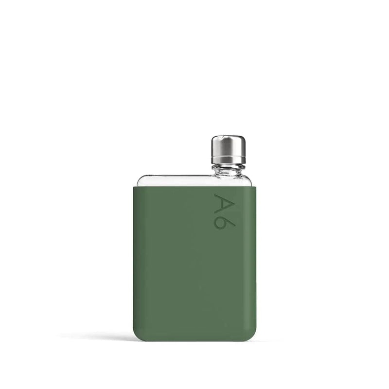 Load image into Gallery viewer, Moss Green A6 Silicone Sleeve Moss Green memobottle
