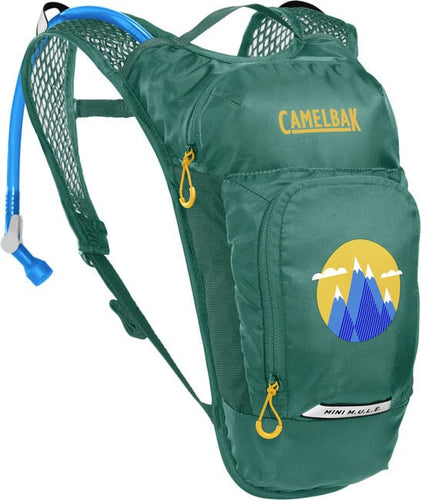 Green/Mountains Camelbak Mini M.U.L.E. 50oz Hydration Pack CAMELBAK PRODUCTS INC.