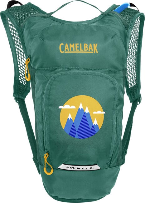 Green/Mountains Camelbak Mini M.U.L.E. 50oz Hydration Pack CAMELBAK PRODUCTS INC.
