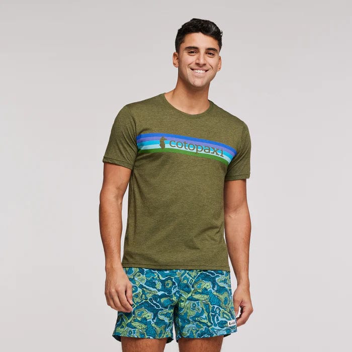 Load image into Gallery viewer, Pine / SM Cotopaxi On The Horizon Shortsleeve T-Shirt - Men&#39;s COTOPAXI
