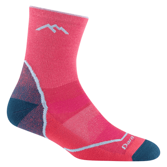 Raspberry / Youth MED Darn Tough Lightweight Hiker Jr Micro Crew Socks - Kids' Darn Tough