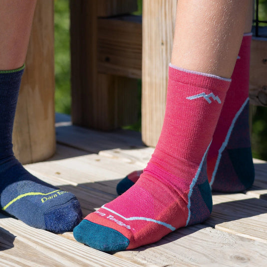 Darn Tough Lightweight Hiker Jr Micro Crew Socks - Kids' Darn Tough