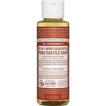 Load image into Gallery viewer, Eucalyptus / 4 OZ Dr. Bronner's 4oz Eucalyptus Pure Castille Soap Dr. Bronner's