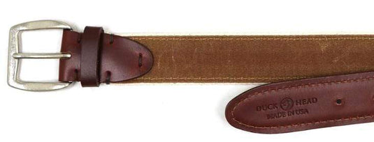 Duck Head Waxed Canvas Belt DUCK HEAD