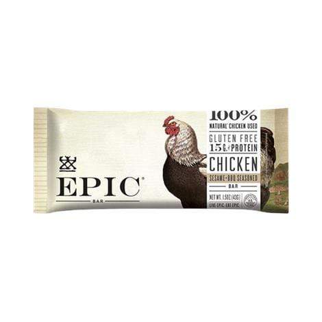 Chicken Sesamie BBQ Epic Gluten Free Protein Bars Epic