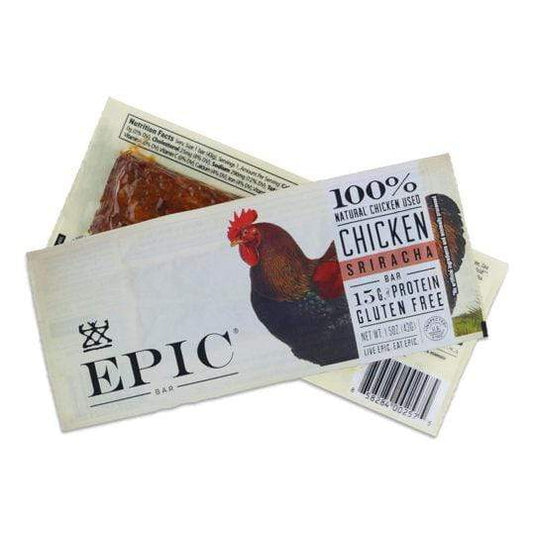 Chicken Siracha Epic Gluten Free Protein Bars Epic