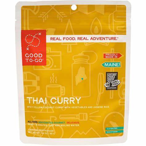 Single Good To-Go Coconut Curry with Veggies & Rice Single Serving Good to Go