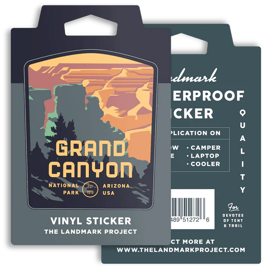 Load image into Gallery viewer, Grand Canyon South Rim Sticker The Landmark Project
