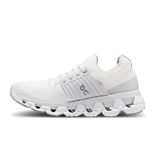 Load image into Gallery viewer, On Cloudswift 3 in White | Frost - Women's On