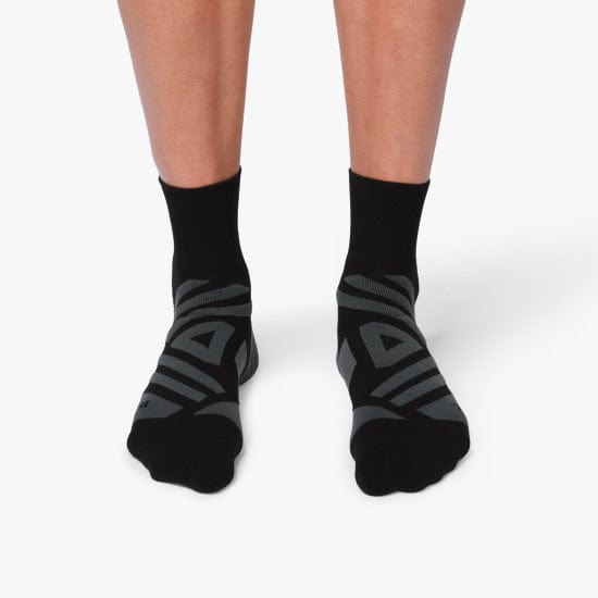 Load image into Gallery viewer, On Performance Mid Sock Black | Shadow - Men&#39;s On Running
