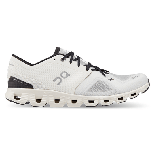 Ivory | Black / 5 On Running Cloud X 3 in Ivory | Black - Women's On Running