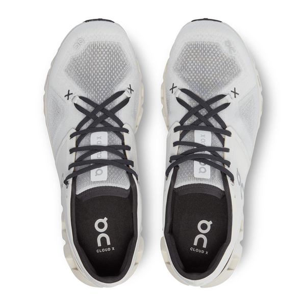 Load image into Gallery viewer, On Running Cloud X 3 in Ivory | Black - Women's On Running