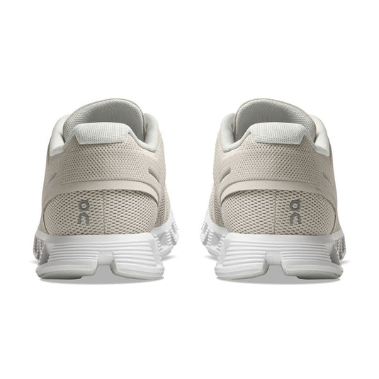 On Running Women's Cloud Shoes in Pearl & White On Running