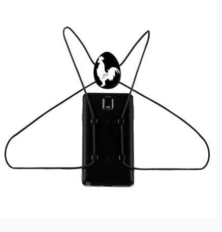 Black Rooster Wrap Hands-Free Cellphone Harness RoosterWrap Hands-Free Cellphone Harness Rooster