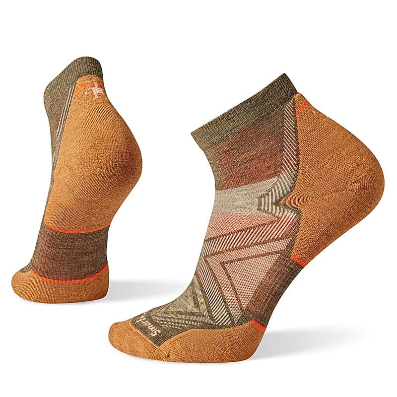 Load image into Gallery viewer, Military Olive / LRG Smartwool Run Targeted Cushion Ankle Socks - Men&#39;s SMARTWOOL CORP
