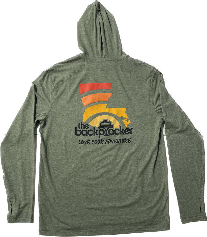 Load image into Gallery viewer, Kelp Heather / SM Tasc Carrollton Backpacker Hoodie - Men's Tasc