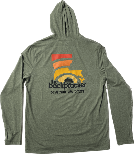 Kelp Heather / SM Tasc Carrollton Backpacker Hoodie - Men's Tasc