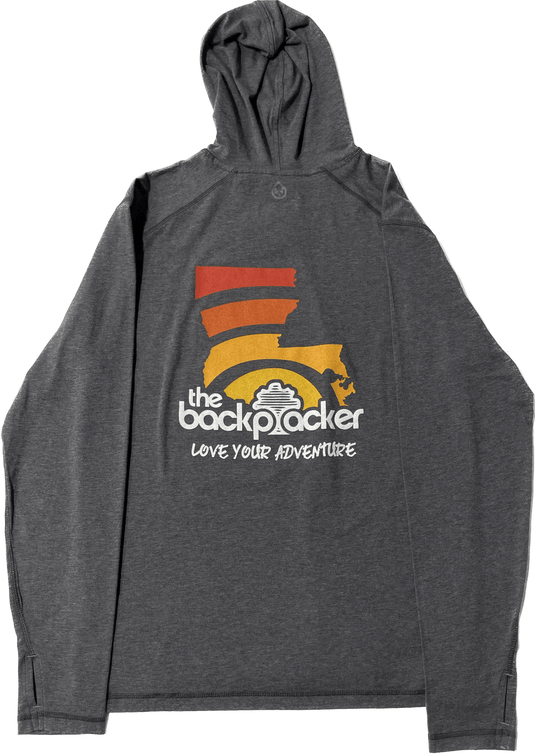 Black Heather / SM Tasc Carrollton Backpacker Hoodie - Men's Tasc