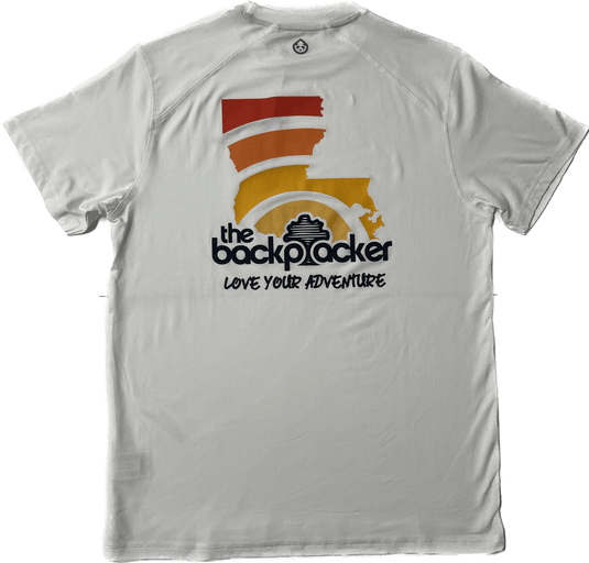 White / SM Tasc Carrollton Backpacker Performance Short Sleeve T-Shirt - Men's Tasc
