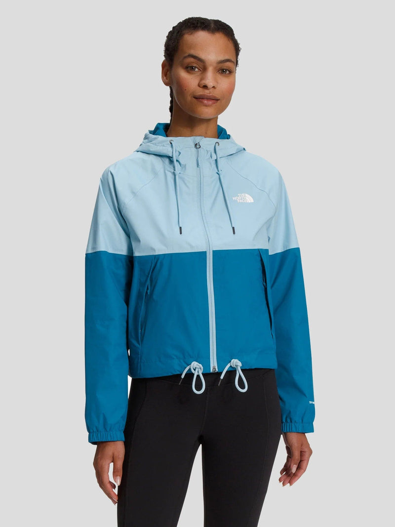Load image into Gallery viewer, Beta Blue/ Banff Blue / SM The North Face Antora Rain Hoodie - Women&#39;s The North Face
