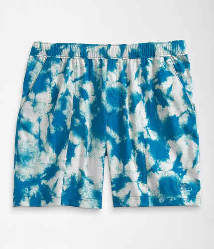Banff Blue Retro Dye Print / MED The North Face Class V Pull on Short- Men's The North Face