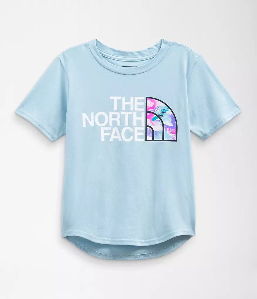 The North Face Short Sleeve Graphic Tee - Kids', Beta Blue/TNF Red / Youth Xxs