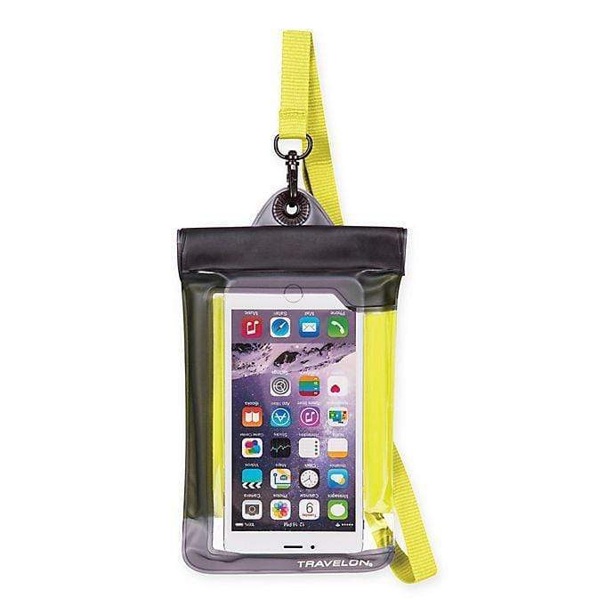 Load image into Gallery viewer, Yellow Travelon Waterproof Smart Phone/Digital Camera Pouch travelon
