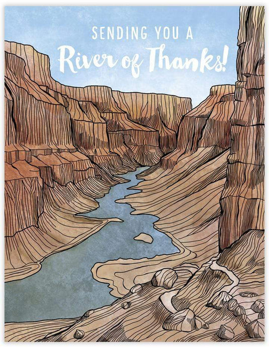 Waterknot "River Of Thanks" Card Waterknot