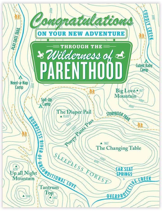 Waterknot "Wilderness Of Parenthood" Card Waterknot
