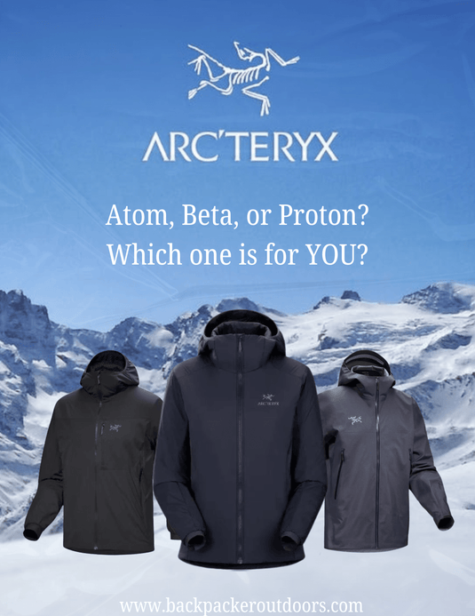 Which Arc'Teryx jacket is right for you? Beta, Proton, Atom?