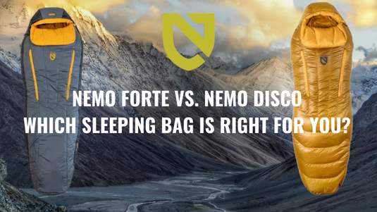Nemo Forte vs. Nemo Disco Sleeping Bags | Endless Promise Collection