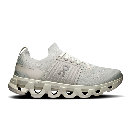 On Women's Cloudswift 4 in Wolf / Sand