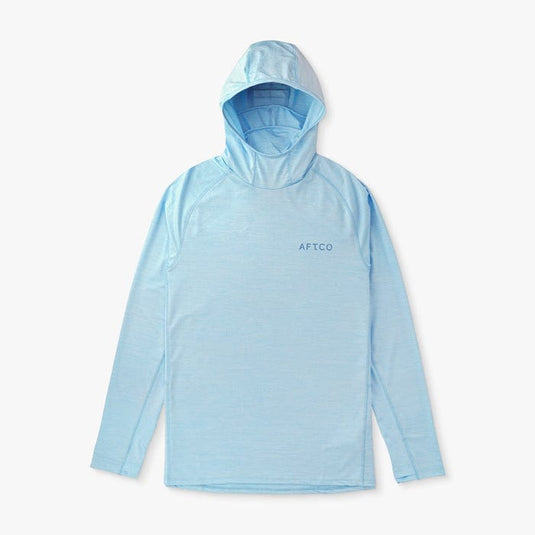 Airy Blue Heather / MED Aftco Adapt Tactical Phase Change Performance Shirt - Men's Aftco Adapt Tactical Phase Change Performance Shirt - Men's Aftco