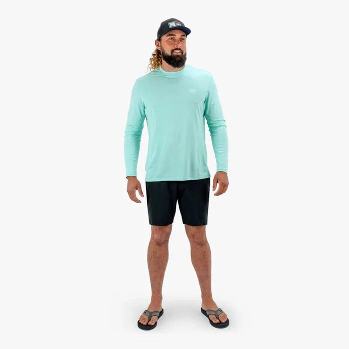 Load image into Gallery viewer, Aftco Air-O Mesh Longsleeve Sun Protection Shirt - Men&#39;s Aftco Air-O Mesh Longsleeve Sun Protection Shirt - Men&#39;s Aftco
