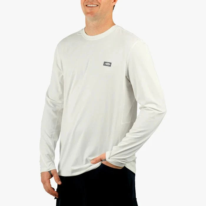 Load image into Gallery viewer, Aftco Air-O Mesh Longsleeve Sun Protection Shirt - Men&#39;s Aftco Air-O Mesh Longsleeve Sun Protection Shirt - Men&#39;s Aftco
