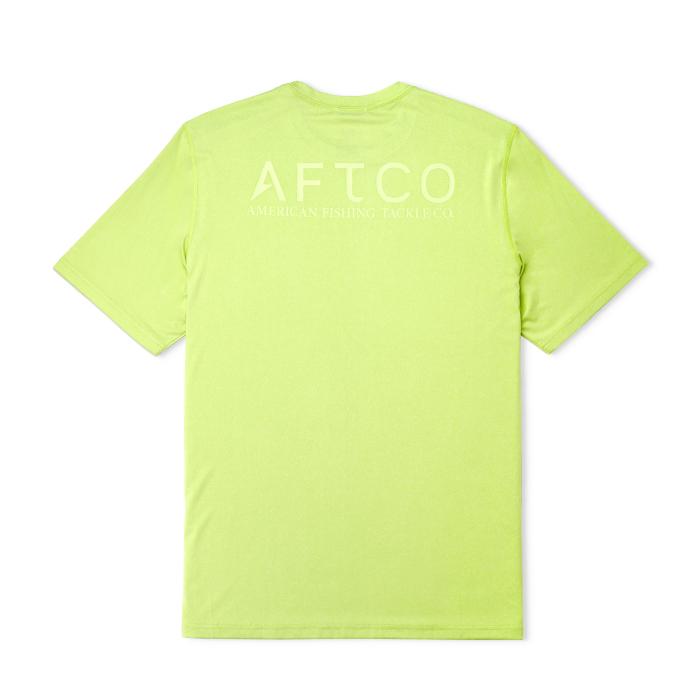 Load image into Gallery viewer, Anemone Heather / MED Aftco Men&#39;s Samurai 2 Short Sleeve T-shirt Aftco Men&#39;s Samurai 2 Short Sleeve T-shirt Aftco

