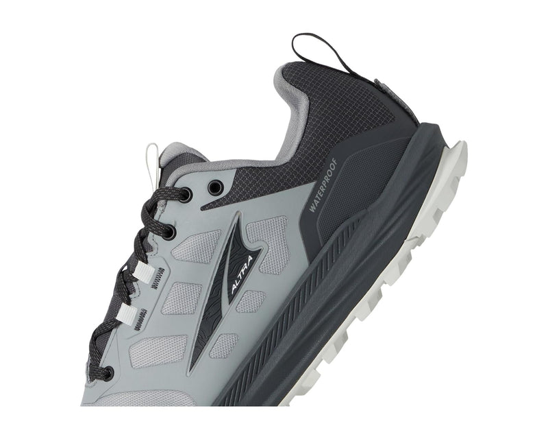 Load image into Gallery viewer, Altra Men&#39;s Lone Peak 9 Waterproof Low in Gray Altra Men&#39;s Lone Peak 9 Waterproof Low in Gray Altra
