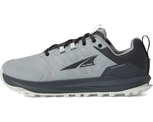 Gray / 9 Altra Men's Lone Peak 9 Waterproof Low in Gray Altra Men's Lone Peak 9 Waterproof Low in Gray Altra
