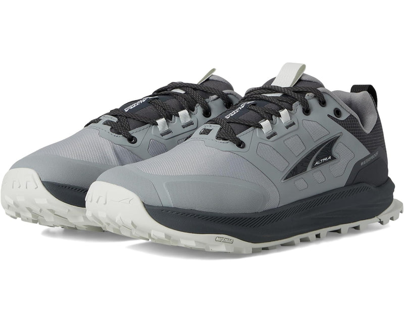 Load image into Gallery viewer, Altra Men&#39;s Lone Peak 9 Waterproof Low in Gray Altra Men&#39;s Lone Peak 9 Waterproof Low in Gray Altra
