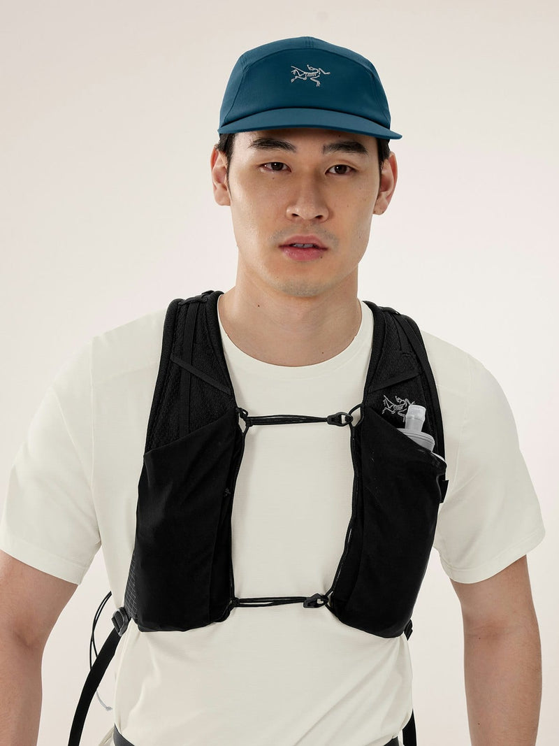 Load image into Gallery viewer, Arc&#39;teryx Gamma 5 Panel Cap in Nightscape / Soli Arc&#39;teryx Gamma 5 Panel Cap in Nightscape / Soli Arcteryx
