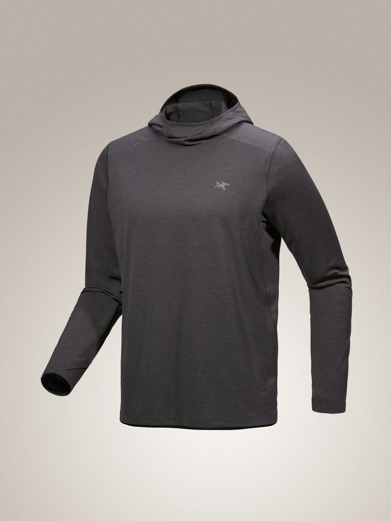 Load image into Gallery viewer, Black Heather / MED Arc&#39;teryx Men&#39;s Cormac Hoody Arc&#39;teryx Men&#39;s Cormac Hoody Arcteryx
