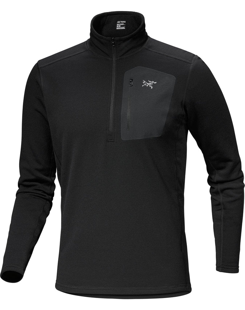 Load image into Gallery viewer, Black / MED Arc&#39;teryx Rho Heavyweight Zip Neck - Men&#39;s Arcteryx
