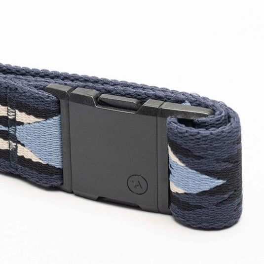 Ironwood Sky Black Arcade Belts Vernan Kee Ironwood Slim Arcade Belts