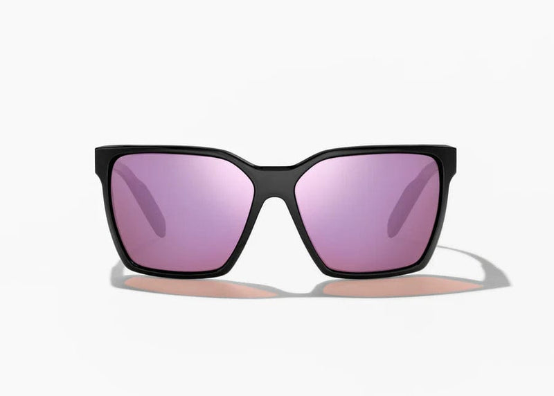 Load image into Gallery viewer, Black Gloss w/Rose Mirror Glass Lens Bajio Eldora Polarized Sunglasses in Black Gloss BAJIO
