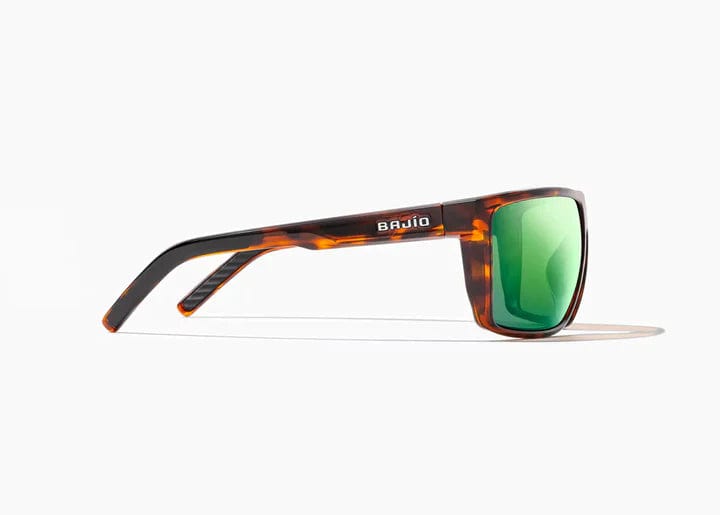 Load image into Gallery viewer, Brown Tortoise Gloss w/Green Mirror Glass Lens Bajio Toads Polarized Sunglasses in Brown Tortoise Gloss BAJIO
